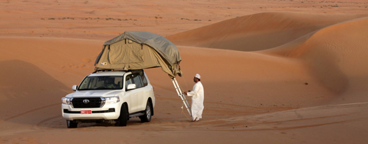Oman Fahrzeug Rooftop tent