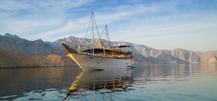 Musandam Kreuzfahrt Oman Fjorde