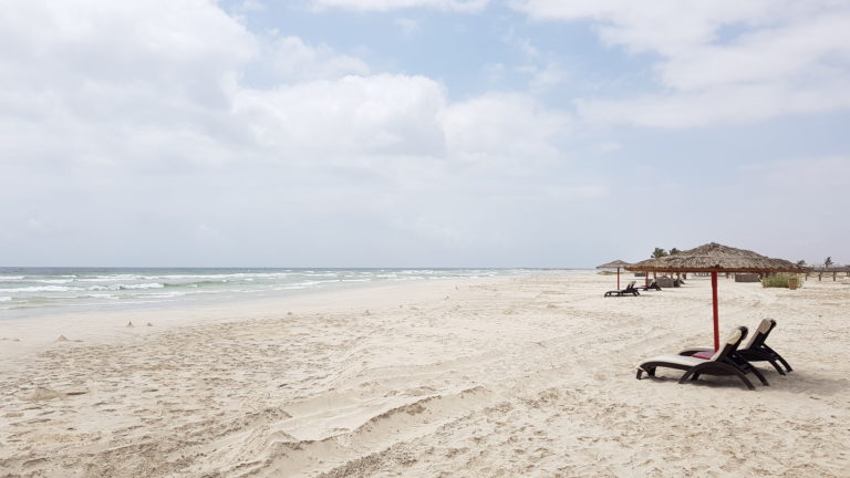 kleines Strandhotel Salalah Oman