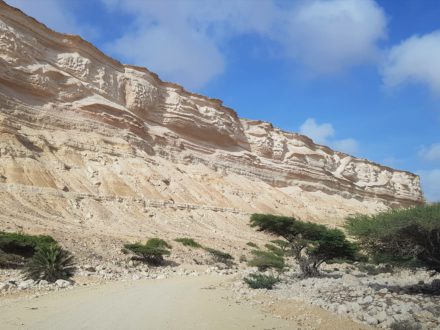 Wadi Shuwaymiyah Felswand