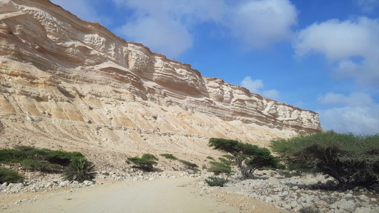 Wadi Shuwaymiyah Felswand