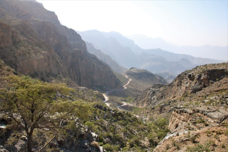 Wadi Bani Awf Passstraße
