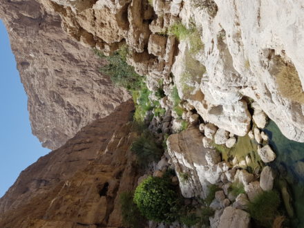 Wadi Shab Oman Schlucht