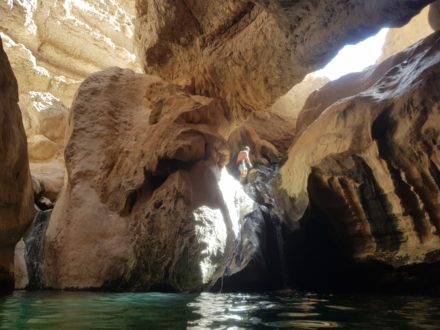 Wadi Shab Oman Höhle