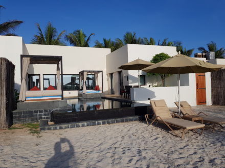 Baleed Anantara Oman Luxus Hotel Villa Terrasse