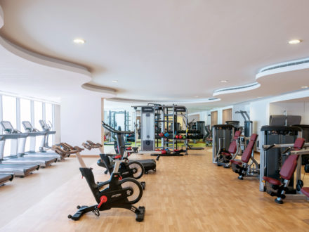 Gym Kempinksi Muscat Oman Hotel