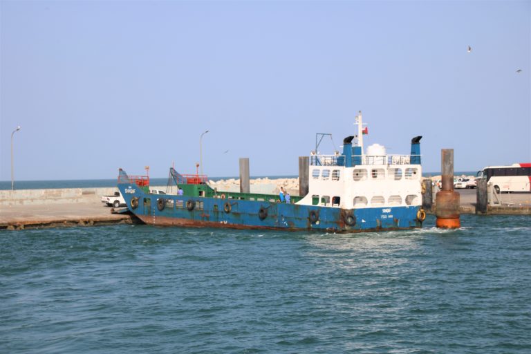 Fähre Masirah Island Oman Mietwagenrundreise