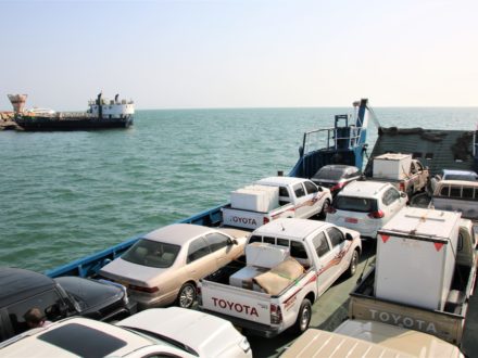 Fähre Masirah Island Oman Mietwagenrundreise