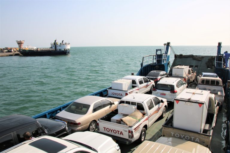 Fähre Masirah Island Oman Mietwagenrundreise