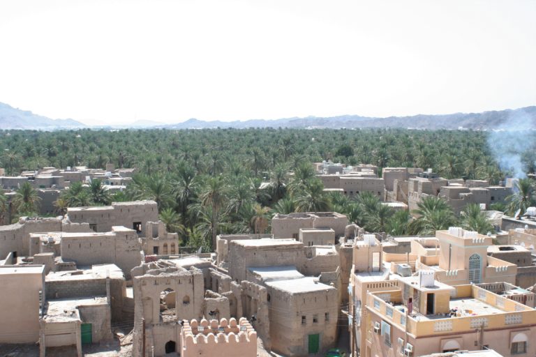 Blick in die Altstadt Nizwa Oman