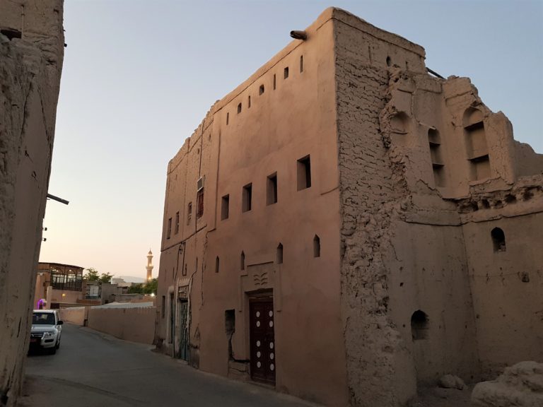 restaurierte Häuser Nizwa Oman