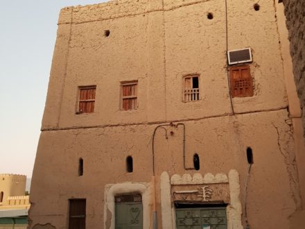 Nizwa restauriertes Lehmhaus