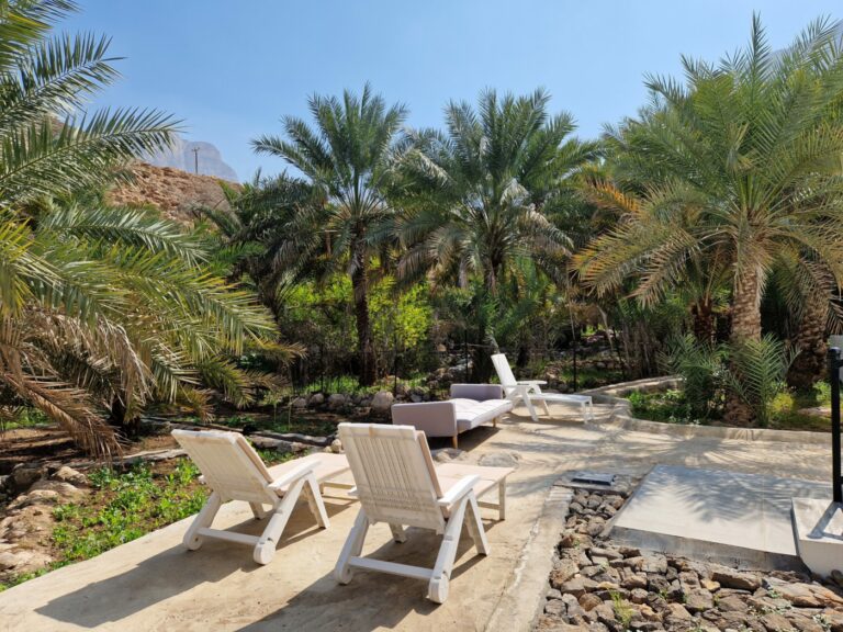 Wadi Al Arbeieen Resort Garten