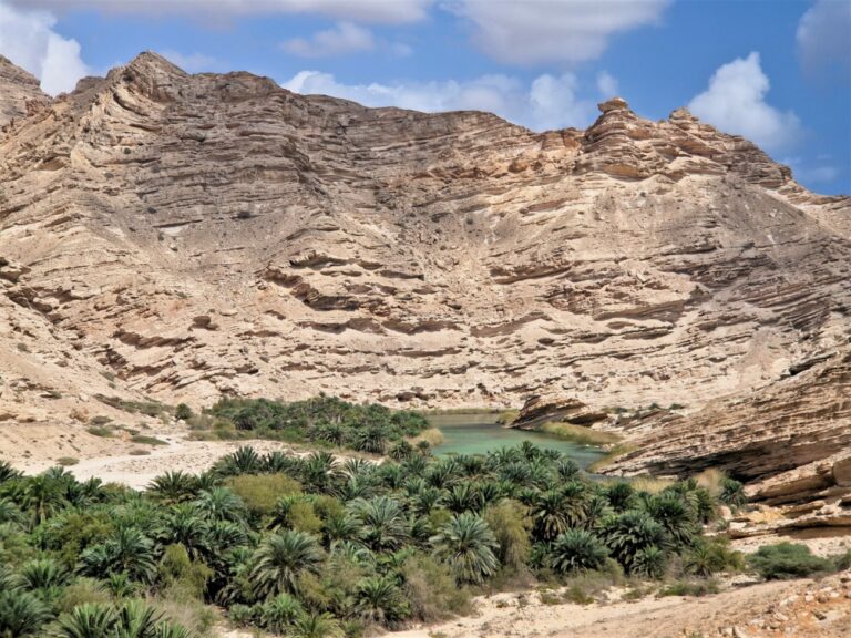 Lagune bei Hasik Oman