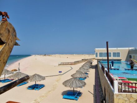 Turtle Beach Resort, Oman, Pool, Schildkrötenstrand, Hotel