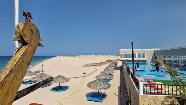 Turtle Beach Resort, Oman, Pool, Schildkrötenstrand, Hotel