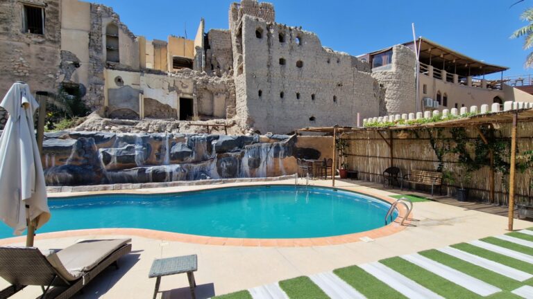 Antique Inn Nizwa Pool, kleines Hotel Oman