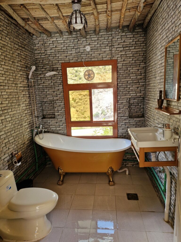 Suwgra Guest House The Cliff Oman Jebel Akhdar Suite Bad