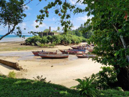 Fischerboot Strand Sansibar