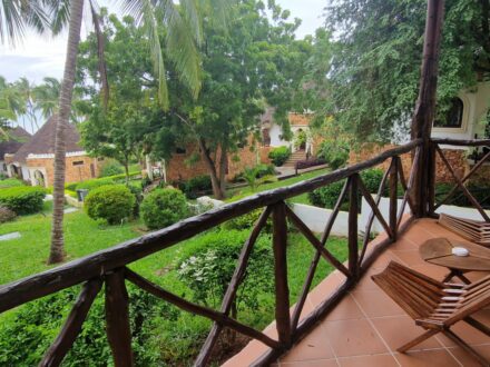 Balkon Baobab Zimmer Sultan Sands Sansibar