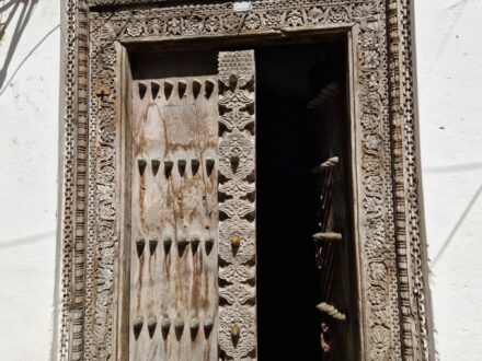 Tür Stonetown Sansibar Zanzibar