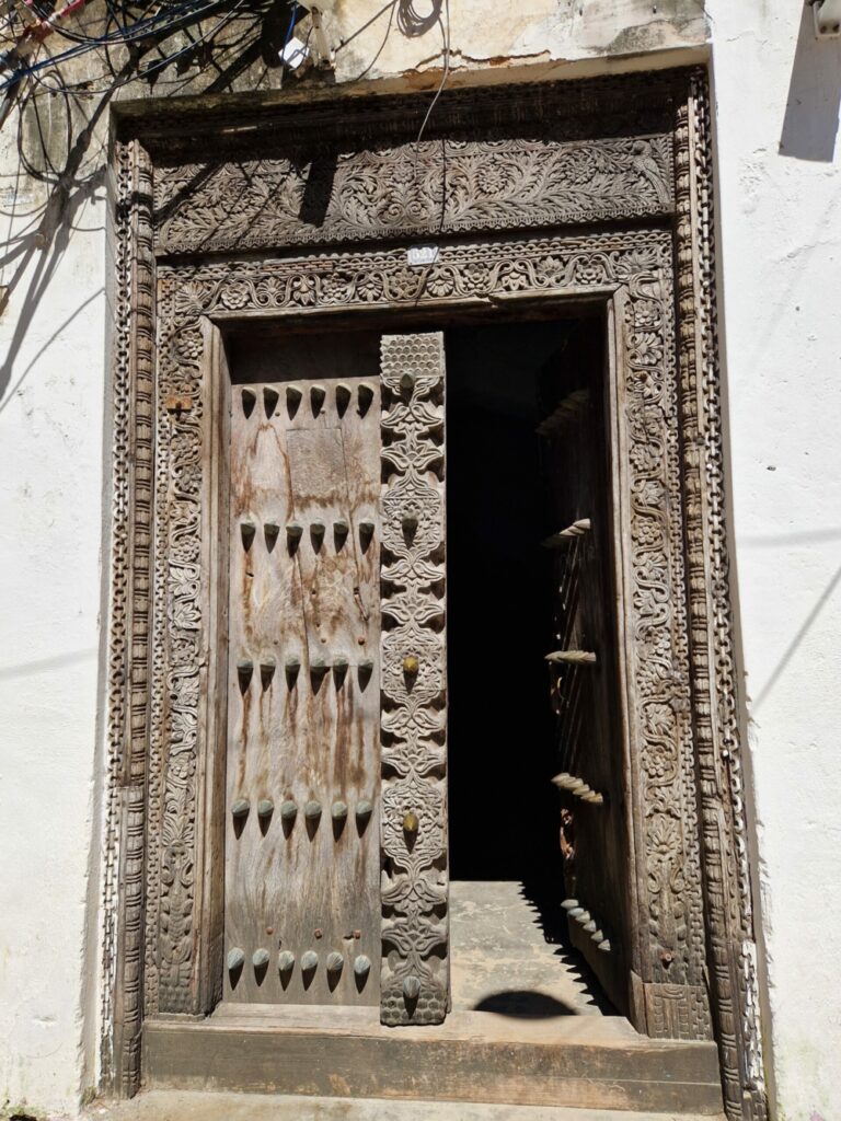Tür Stonetown Sansibar Zanzibar