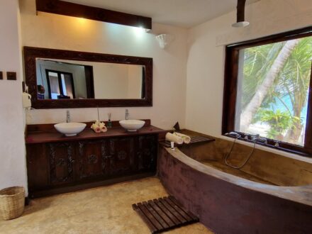 Fumba Lodge Sansibar Bad Suite