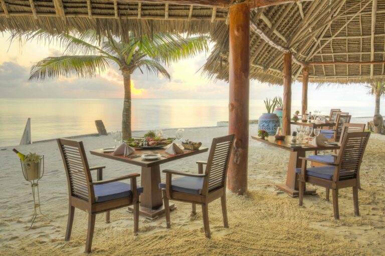 Beachrestaurant Bluebay Beach Hotel Sansibar