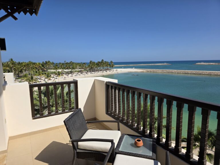 Fanar Hotel Salalah Oman Balkon