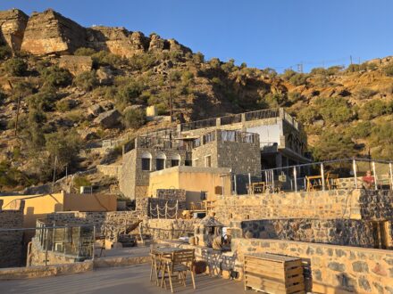 Hanging Terraces Jabal Akhdar Oman Dachterrasse