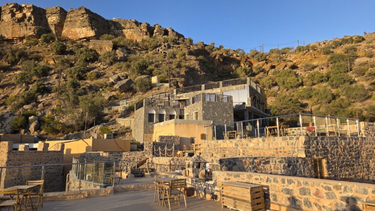 Hanging Terraces Jabal Akhdar Oman Dachterrasse