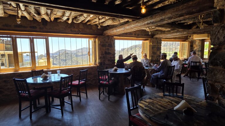 Hanging Terraces Jabal Akhdar Oman Restaurant