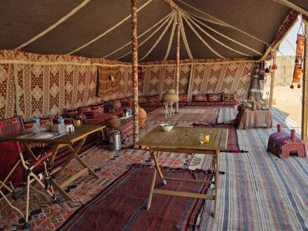 Restaurant Arabian Sands Camp Rubh Al Khali Empty Quarter Oman