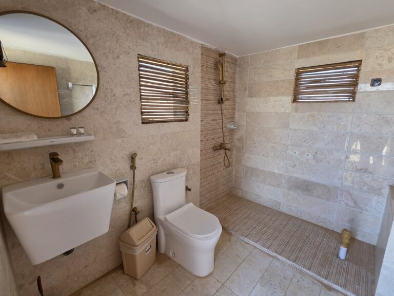 Badezimmer Arabian Sands Camp Rubh Al Khali Empty Quarter Oman