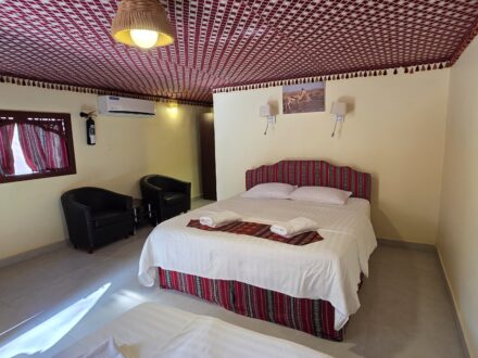 Arabian Oryx Camp Oman Deluxe Zimmer