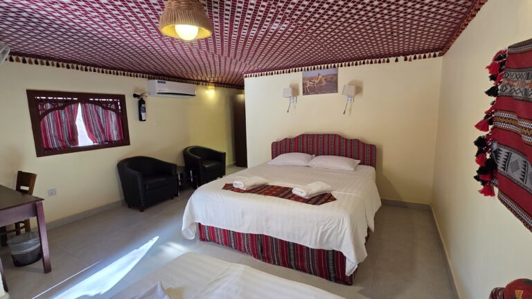Arabian Oryx Camp Oman Deluxe Zimmer