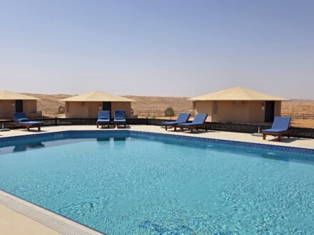 Stars Gate Camp Wahiba Sands Oman Wüstencamp Pool