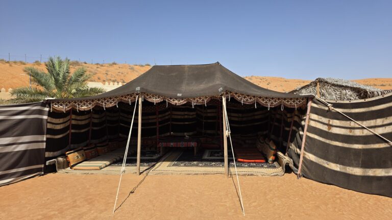 Nomadic Camp Oman Wahiba Sands Majli