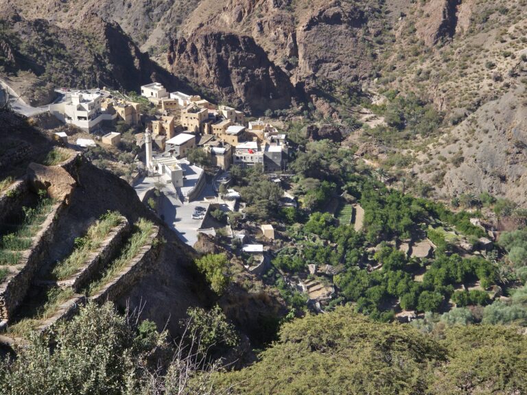 Jabal Akhdar Oman Terrassenfelder
