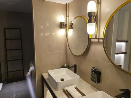 Badezimmer Chalet Indigo Jabal Akhdar Oman