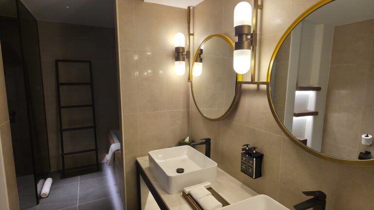 Badezimmer Chalet Indigo Jabal Akhdar Oman