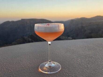 Indigo Jabal Akhdar Cocktail
