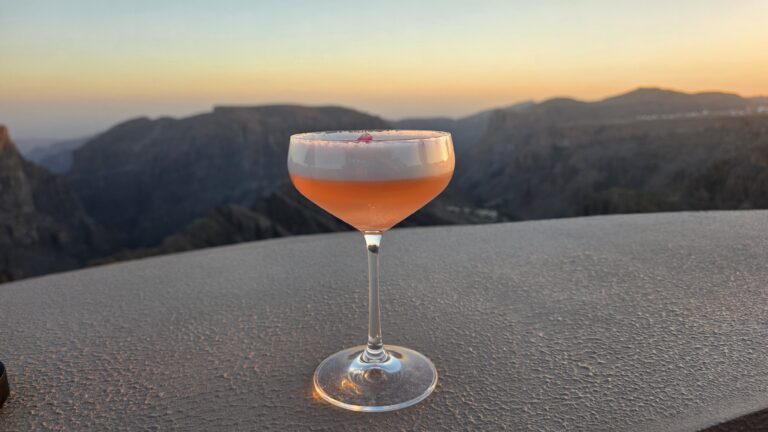 Indigo Jabal Akhdar Cocktail