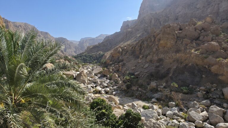 Wadi Tiwi Oman Rundreise