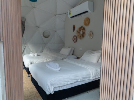 Nomad Inn Tiwi Dome Zimmer