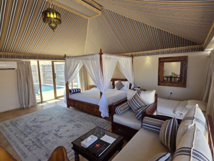 1000 Nights Camp Wahiba Sands Oman Luxury Pool